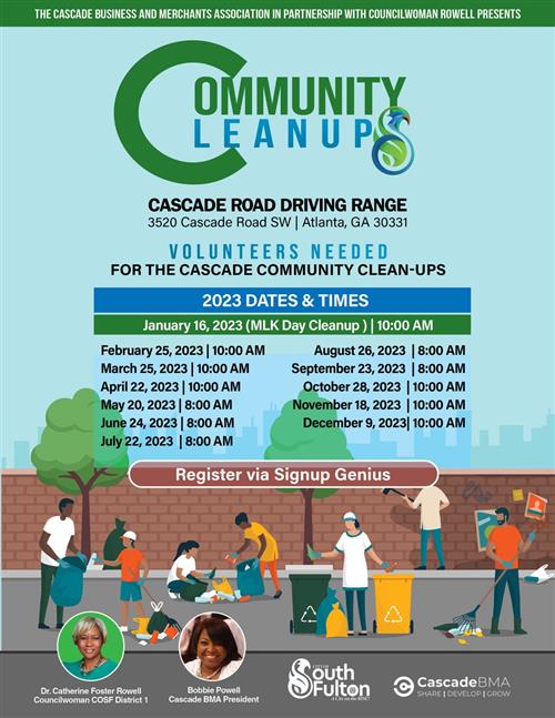 community cleanups
